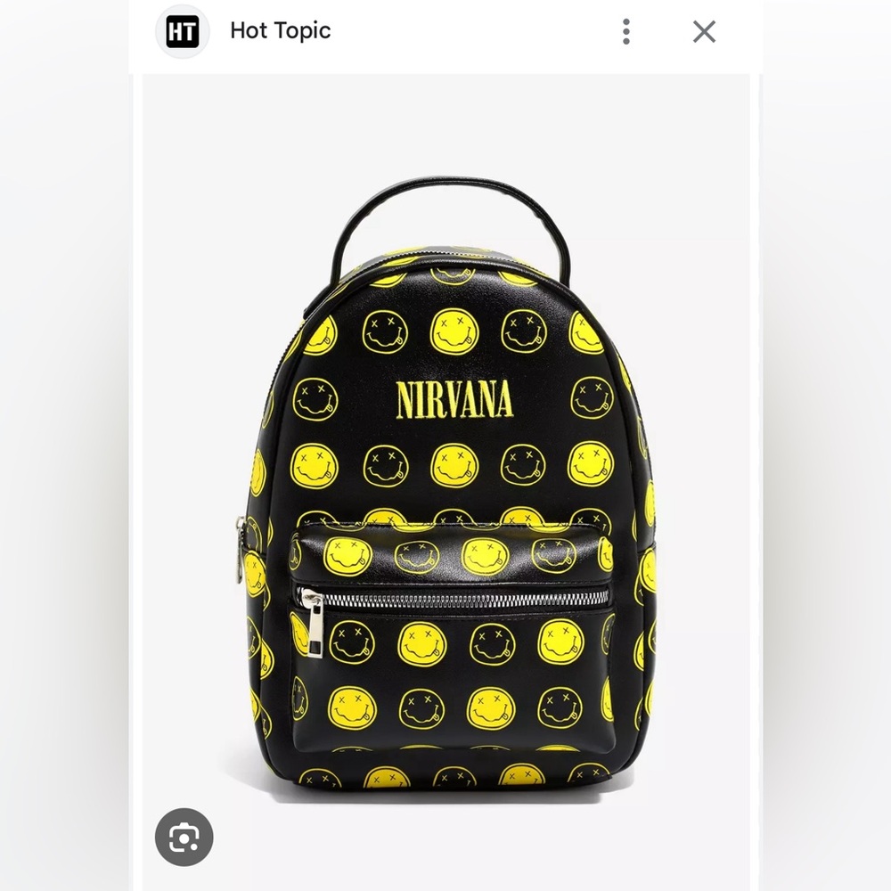 COPY - Nirvana - Hot Topic backpack